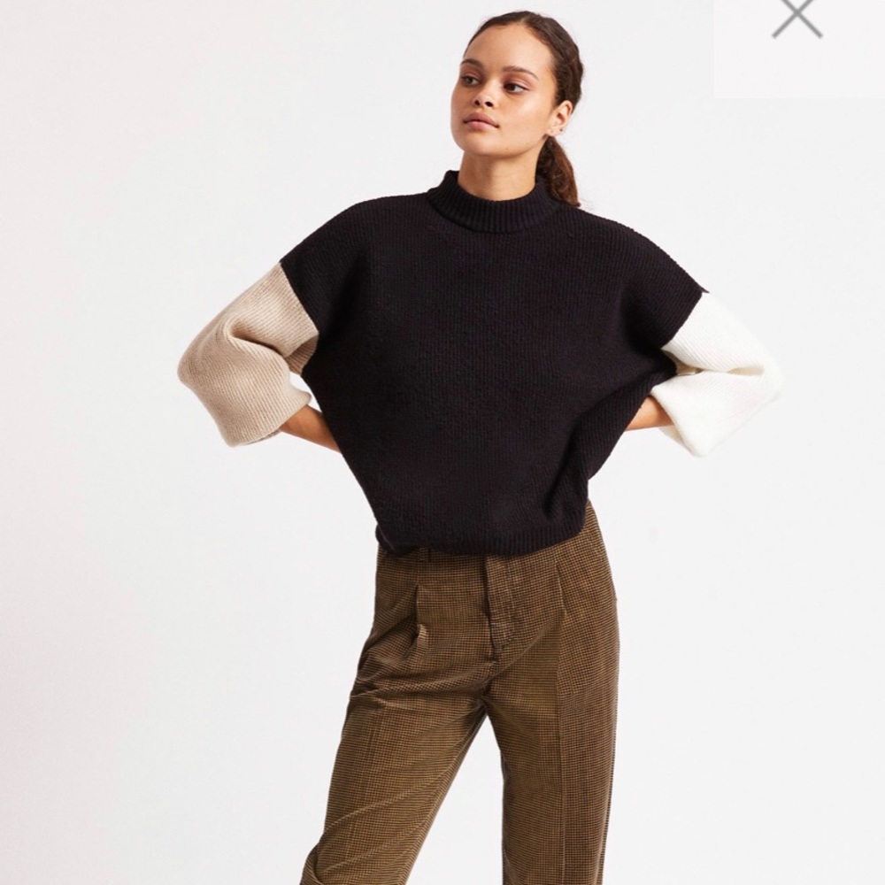 Brixton Colorblock Burning Up Sweater